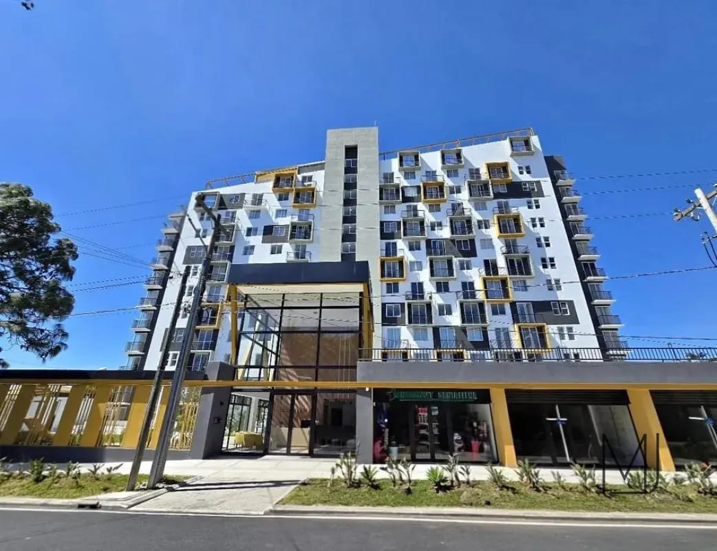 Apartamento en Alquiler | Edificio Esenta | Zona 12 | 2 habitaciones · Cerca de la USAC — Apartamento en Alquiler en Esenta, Zona 12, Guatemala, Ciudad — foto 1 de 11