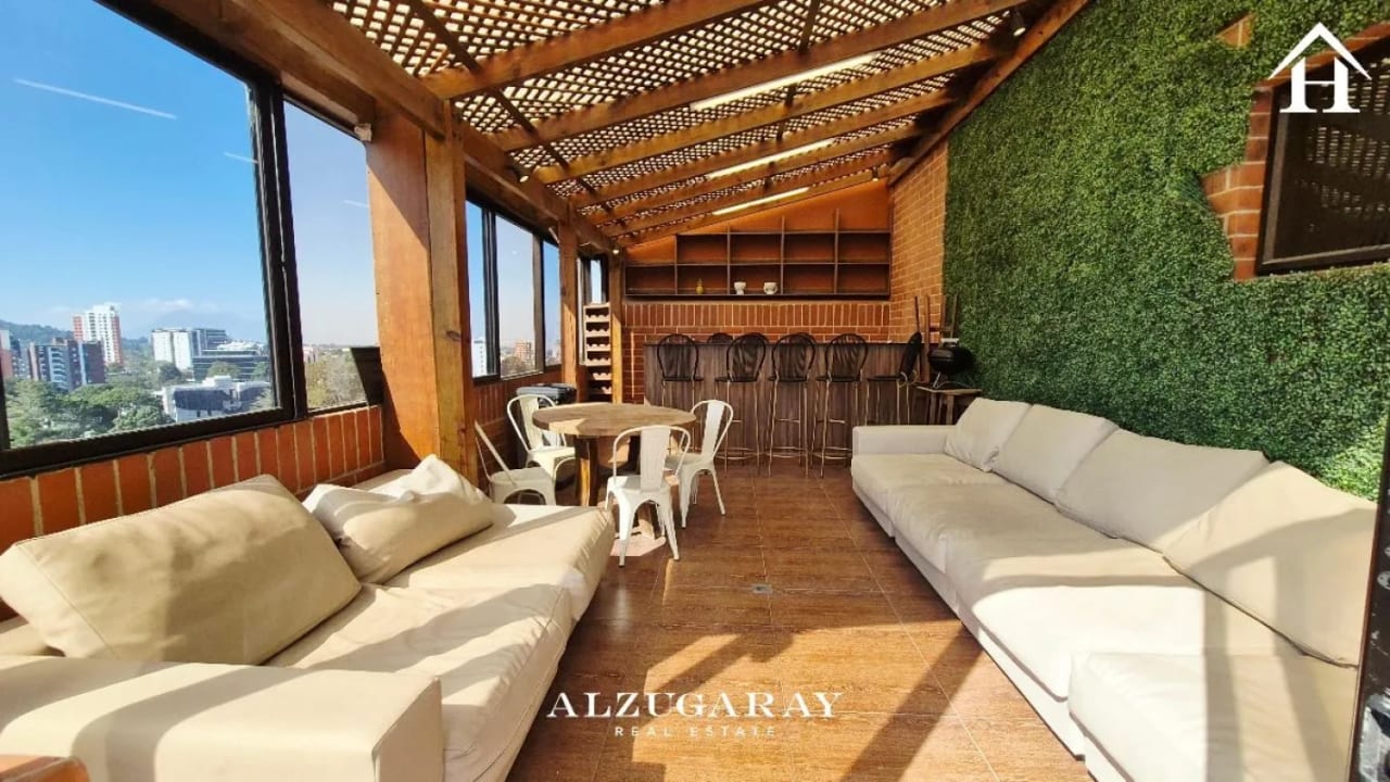 PENTHOUSE AMUEBLADO C/ TERRAZA - 3 HAB. / VISTA HERMOSA I Z.15 — Apartamento en Alquiler en Zona 15, Guatemala, Ciudad — foto 10 de 10