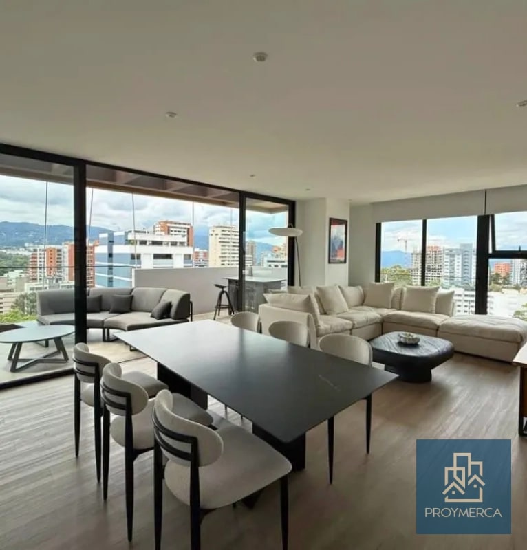 Apartamento amueblado en venta, Edificio Artis, Zona 13 - 16