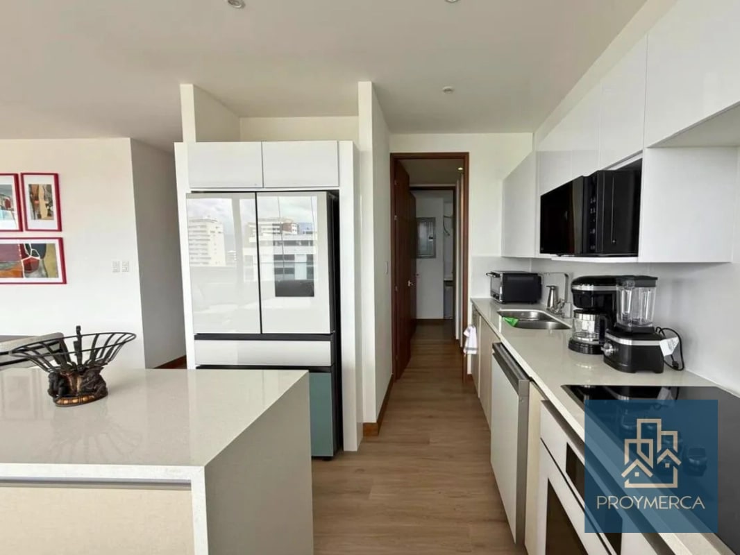 Apartamento amueblado en venta, Edificio Artis, Zona 13 - 15