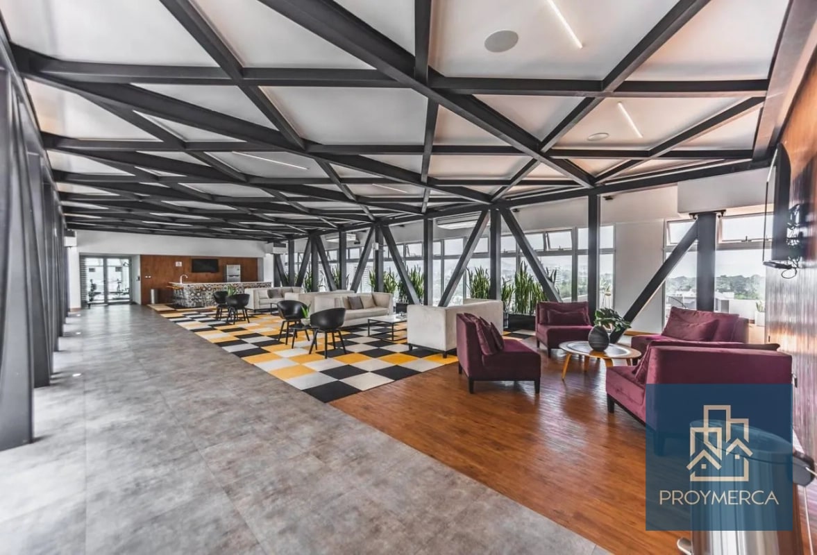 Apartamento amueblado en venta, Edificio City Haus, Zona 10 - 2