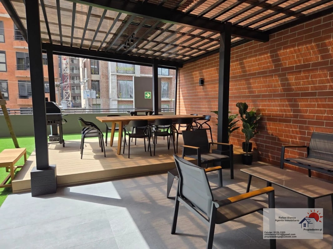 VENDO APTO ZONA 10, NEO, REF.6911 *122.40 M2, 2 HAB, 2 BAÑOS, 2 PARQUEOS, BALCON* - 4