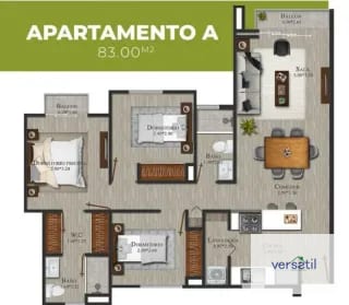 Lindo Apartamento Venta,Senderos zona 16 — Apartamento en Venta en senderos, Zona 16, Guatemala, Ciudad — miniatura 10 de 12
