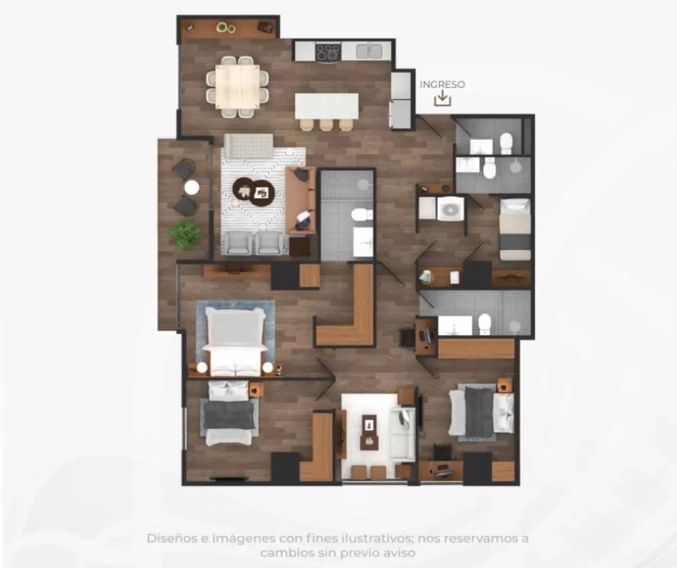 PROYECTO Apartamentos para estrenar Casalini Los Arcos, Zona 10 — Apartamento en Venta en Casalini Los Arcos, Zona 10, Guatemala, Ciudad — foto 4 de 14