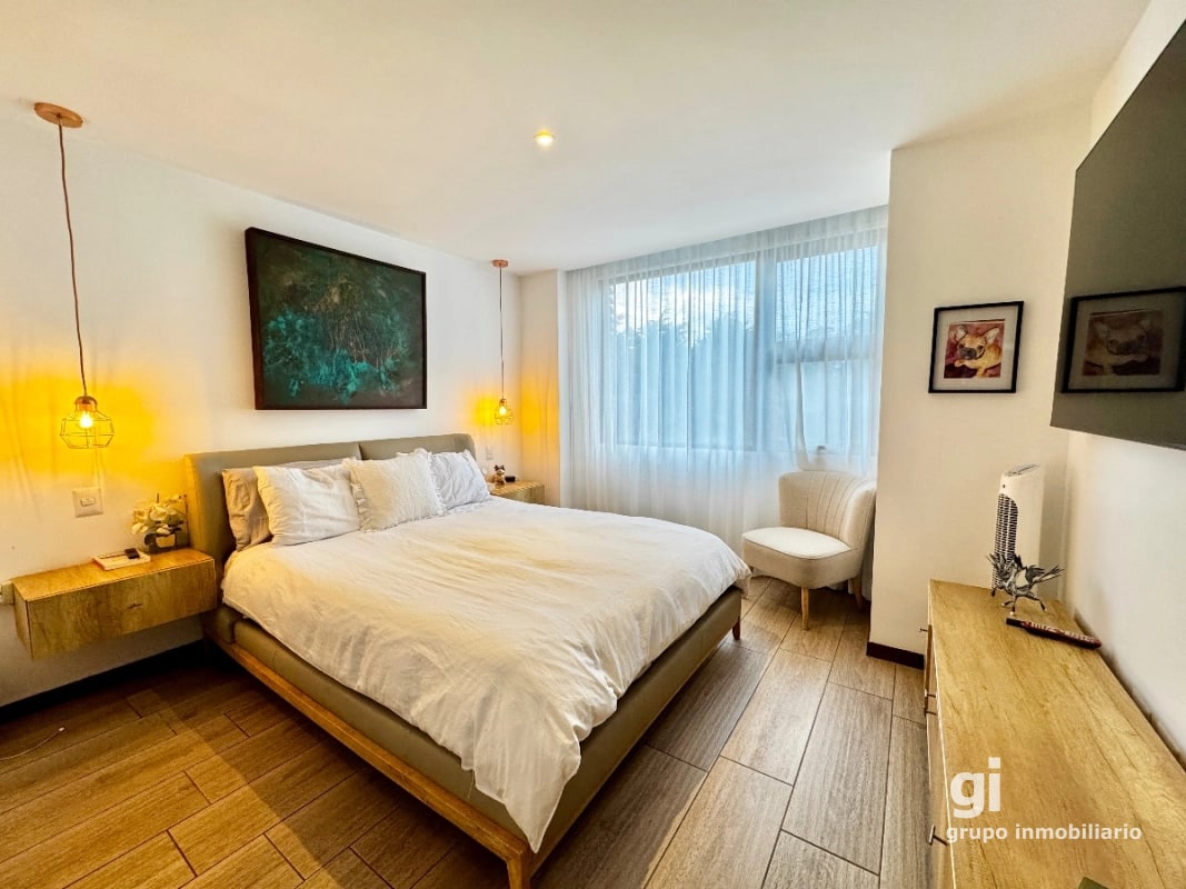 Apartamento de 2 dormitorios en zona 14, amueblado - 8
