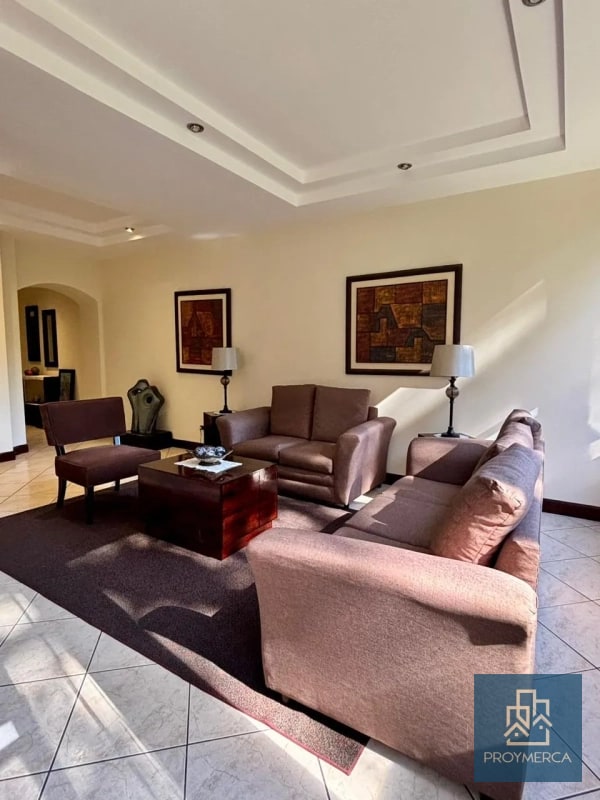 Apartamento amueblado en alquiler, Edificio Milenia, Zona 10 - 8