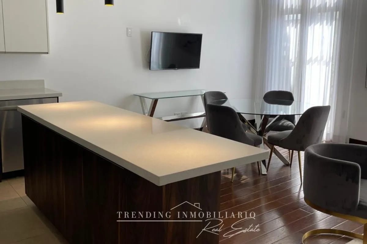 Apartamento en renta zona 16 edificio Ramblas de Cayalá amueblado 2 habitaciones + 2 parqueos — Apartamento en Alquiler en Ramblas de Cayalá, Zona 16, Guatemala, Ciudad — foto 8 de 10