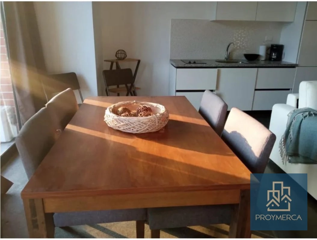 Apartamento amueblado en alquiler, Edificio Cuarto Venezia, 4 Grados Norte, Zona 4 - 4