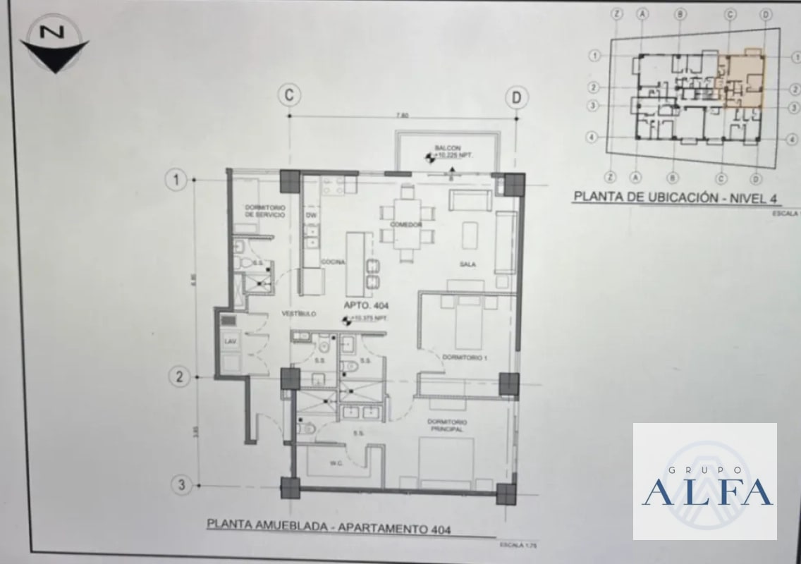 APARTAMENTO EN VENTA BORGHETO ZONA 15 - 1