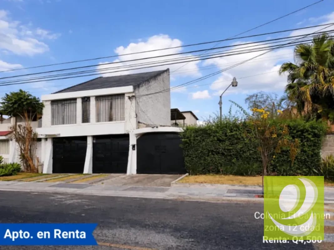 Apartamento en Renta en Colonia El Carmen zona 12 cdad — Apartamento en Alquiler en Zona 12, Guatemala, Ciudad — foto 1 de 9