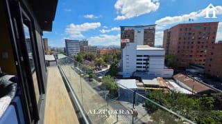 APTO. AMUEBLADO C/ VISTA 2 HAB. / EDIFICIO EN ZONA 4 — Apartamento en Alquiler en Zona 4, Guatemala, Ciudad — miniatura 6 de 8