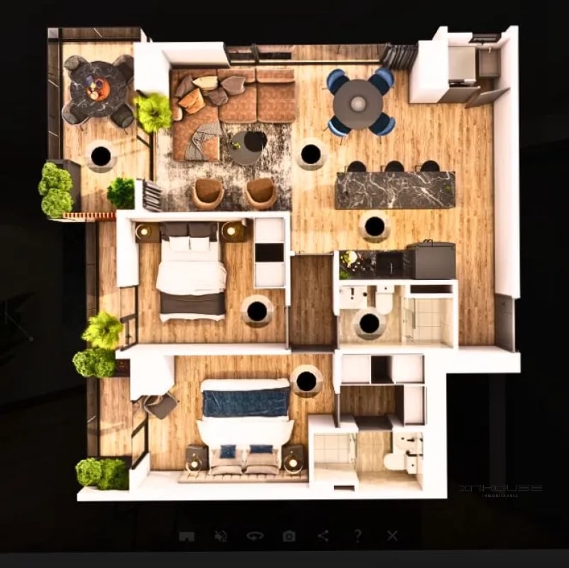 APARTAMENTO EN VENTA ZONA 15 VH1 PARA ESTRENAR, VANTIER - 8