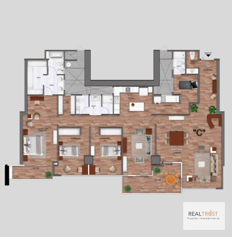 En renta apartamentos de centro, Zona 10 - 14