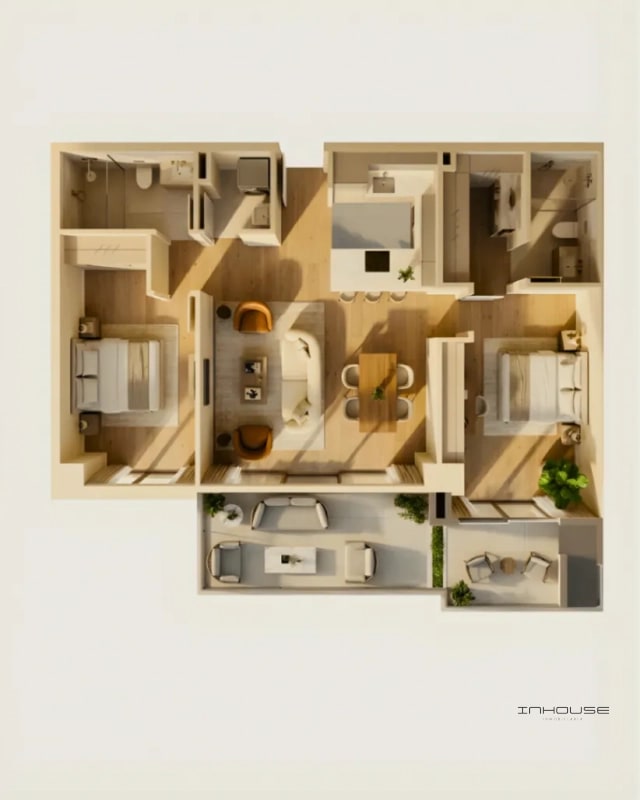 APARTAMENTO EN VENTA, SANTA ROSALIA ZONA 16 EN PLANOS - 1