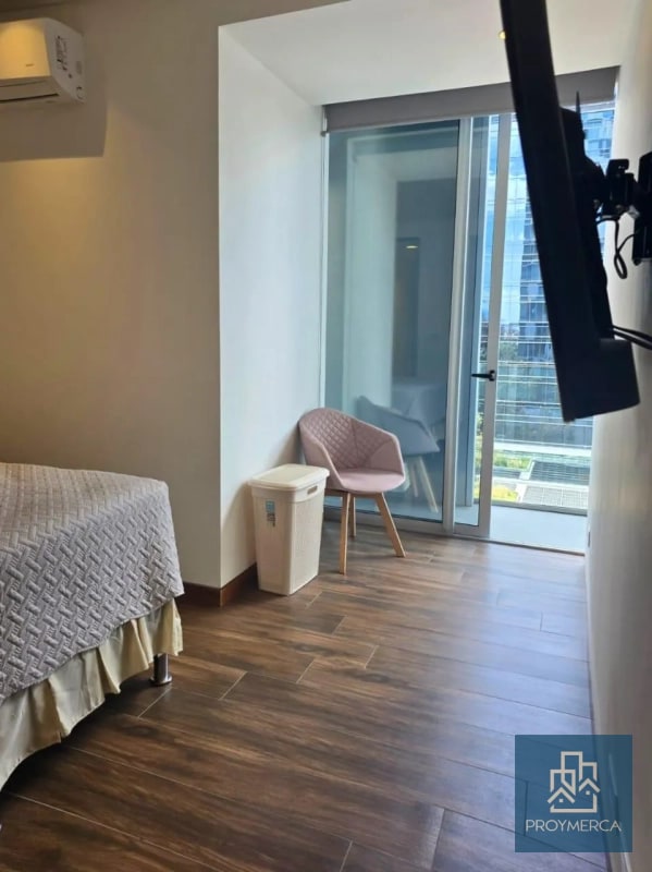 Apartamento amueblado en alquiler, Edificio AVIA, Zona 10 - 8
