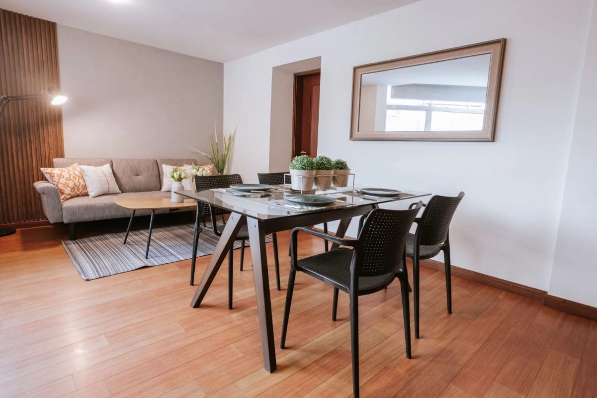 Lindo apartamento amueblado de 1 dormitorio en zona 13 — Apartamento en Alquiler en Zona 13, Guatemala, Ciudad — foto 1 de 10