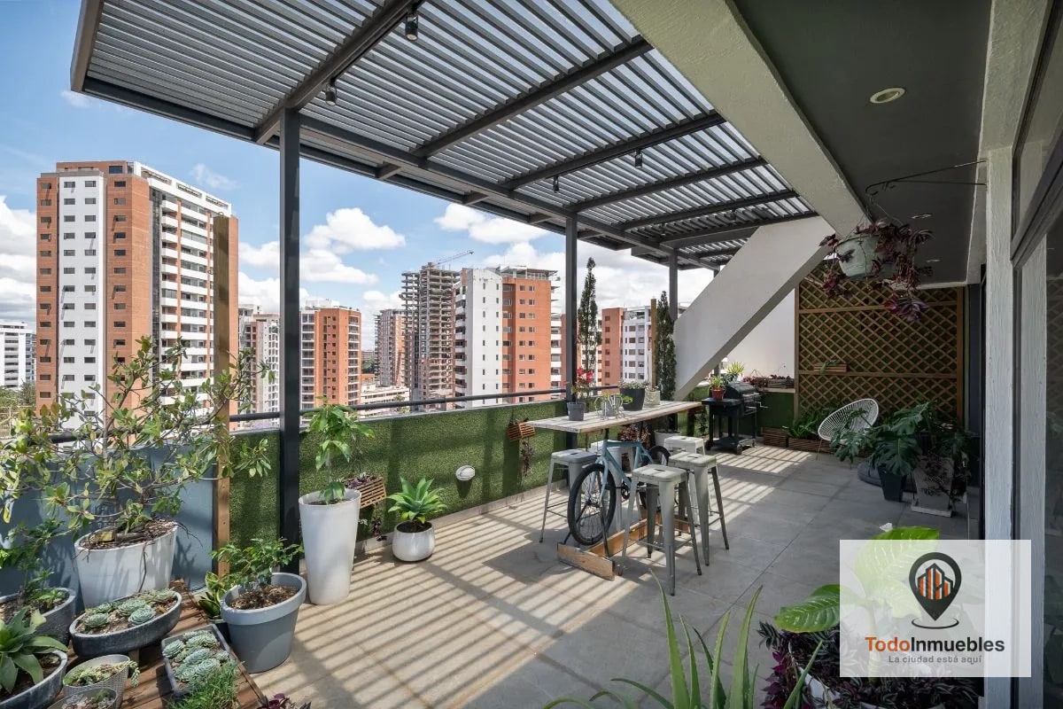 Apartamento Penthouse remodelado en Renta en z14 - 1
