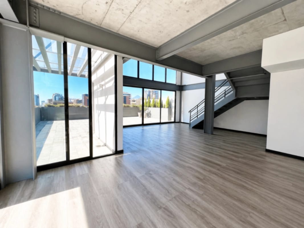 PH industrial, con una gran terraza en renta en zona 14 — Apartamento en Alquiler en Zona 14, Guatemala, Ciudad — foto 11 de 13