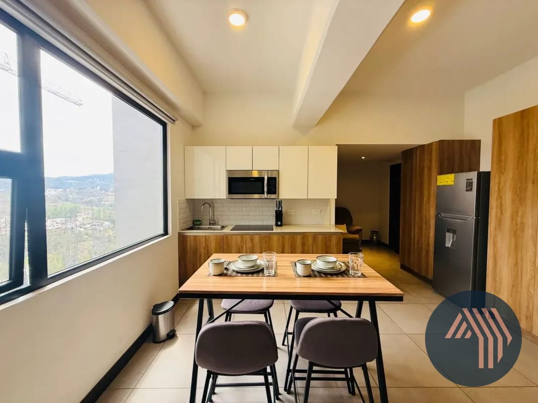 ALQUILER DE CÉNTRICO APART/STUDIO AMUEBLADO - ELEMENTO, ZONA 13 — Apartamento en Alquiler en Elemento Plaza Berlín, Zona 13, Guatemala, Ciudad — foto 7 de 8