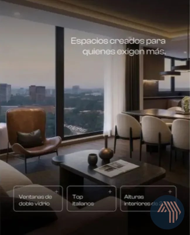 VENTA DE LUJOSOS APARTAMENTOS EN EXCLUSIVO PROYECTO -ZONA 14 - 5